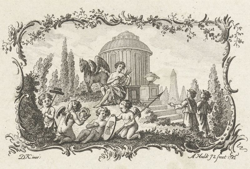 Apollo als god van de kunsten