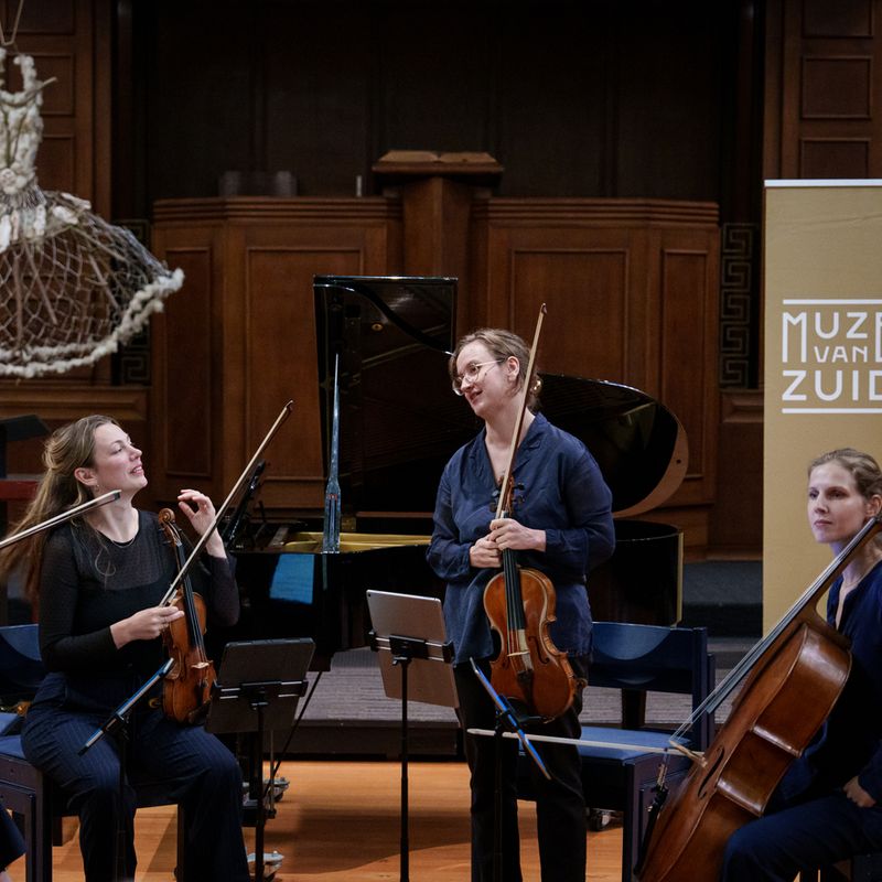 Muze-van-Zuid-2026_Boris Bezemer en ADAM Quartet ©️ Erik-Verweij 02 7CV05641