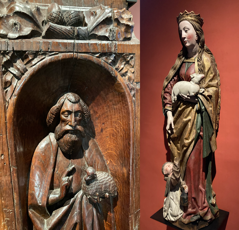 Houtsnijwerk Gruuthuuse Museum Brugge
